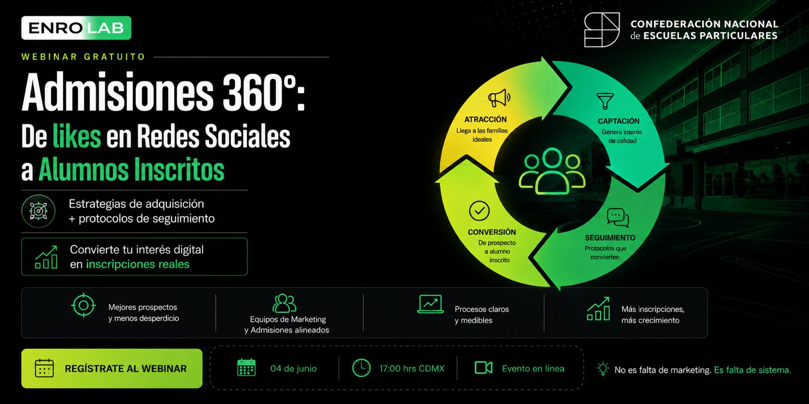webinar Admisiones 360